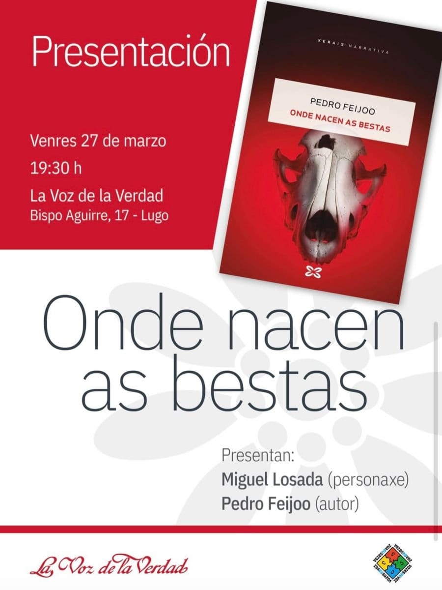 Presentaci贸n de Onde nacen as bestas de Pedro Feijoo