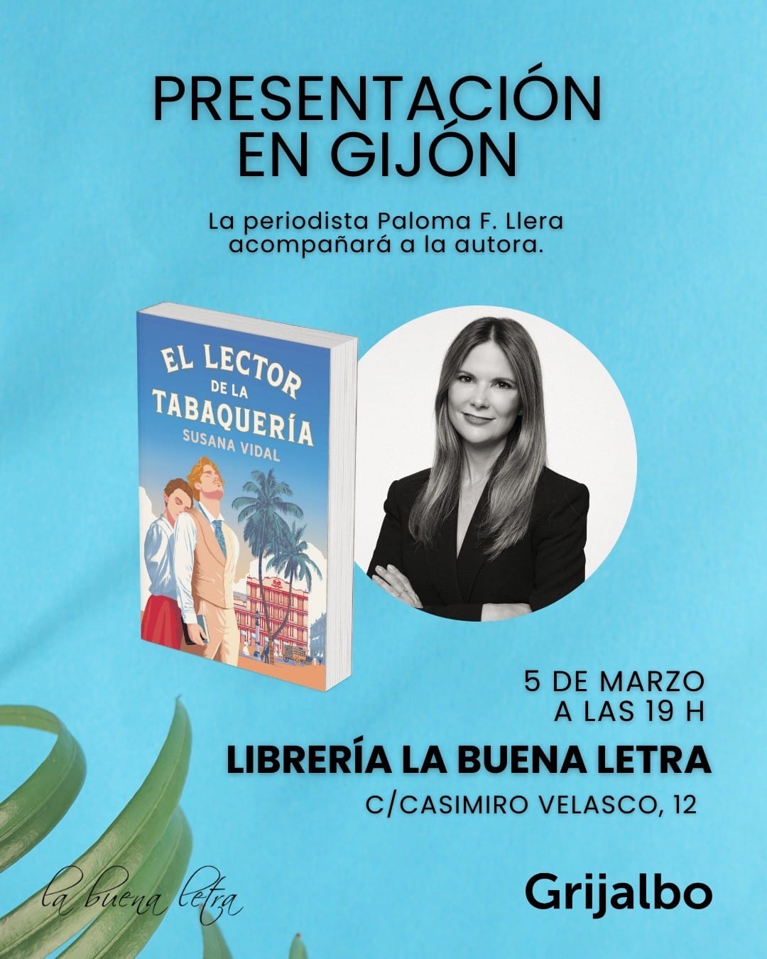 Presentación de El lector de la tabaquería