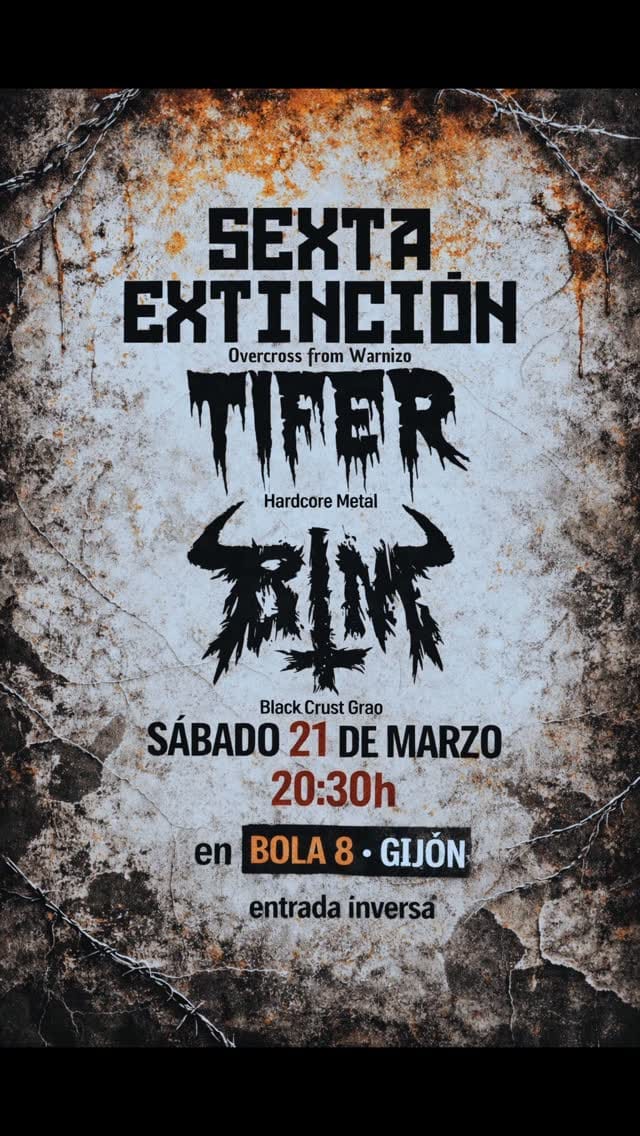 Concierto de Sexta Extinci贸n, Tifer y Rim