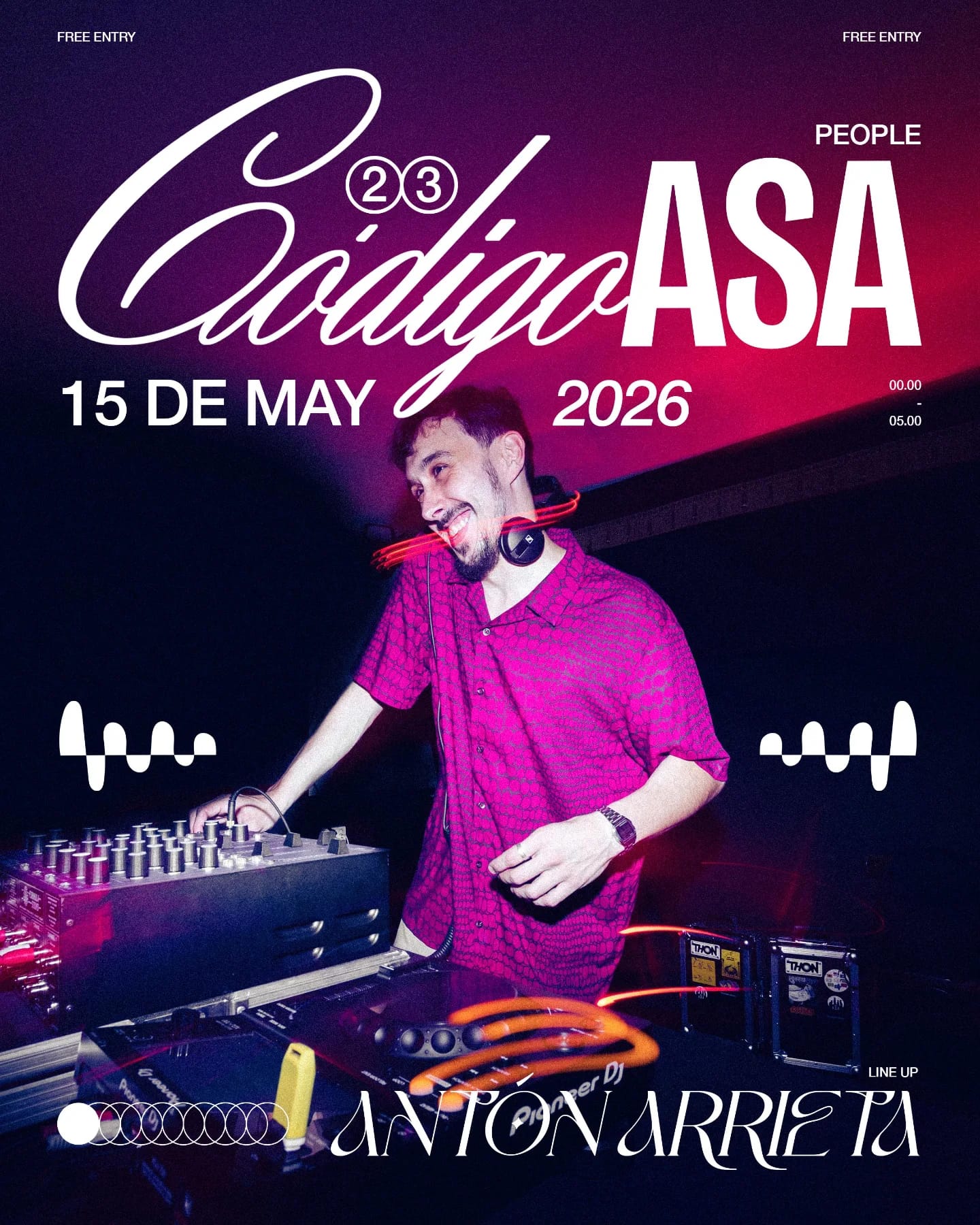 Ant贸n Arrieta en C贸digo 23