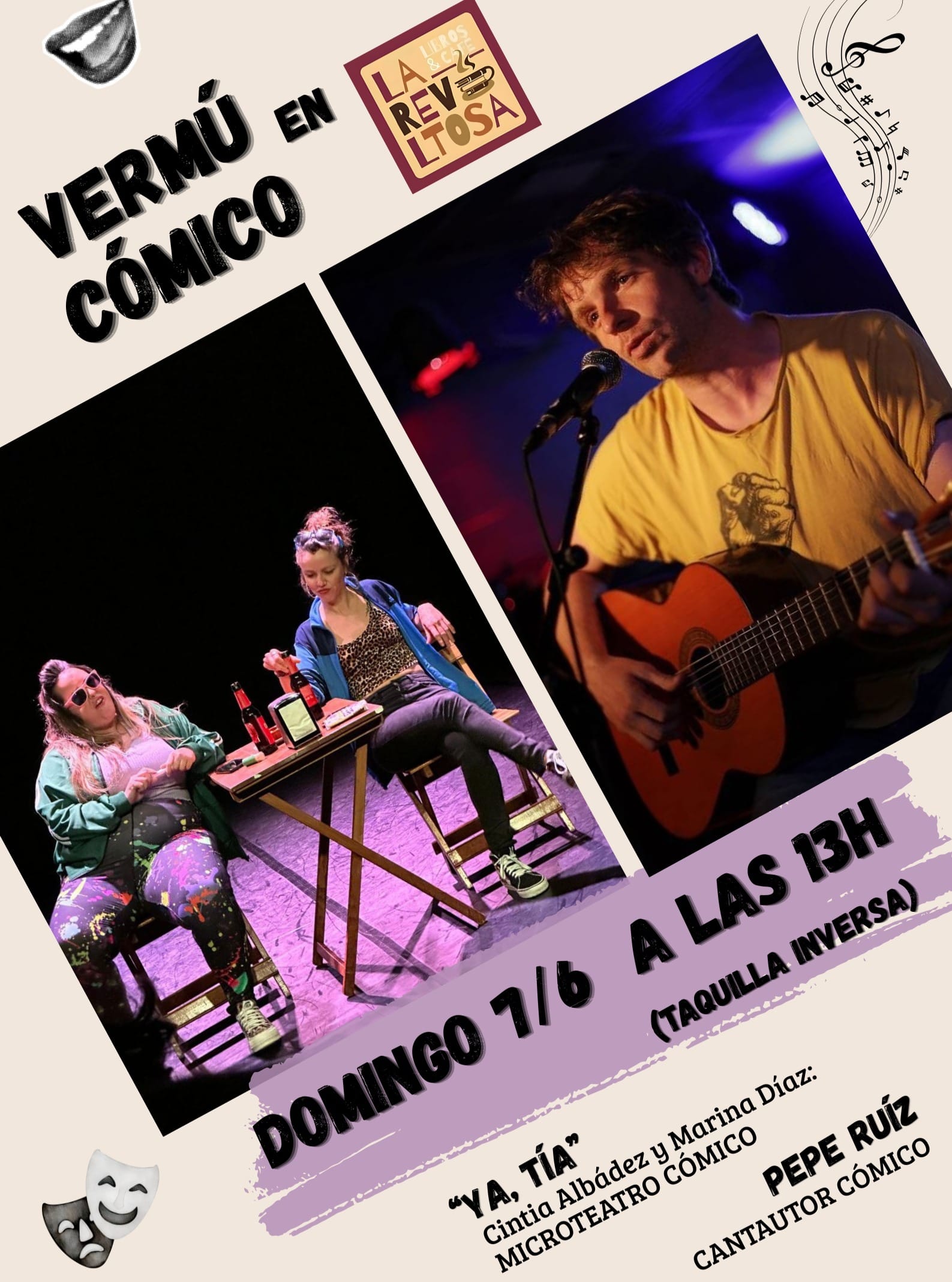 Actuaci贸n de Pepe Ruiz y pieza teatral 'Ya, t铆a'