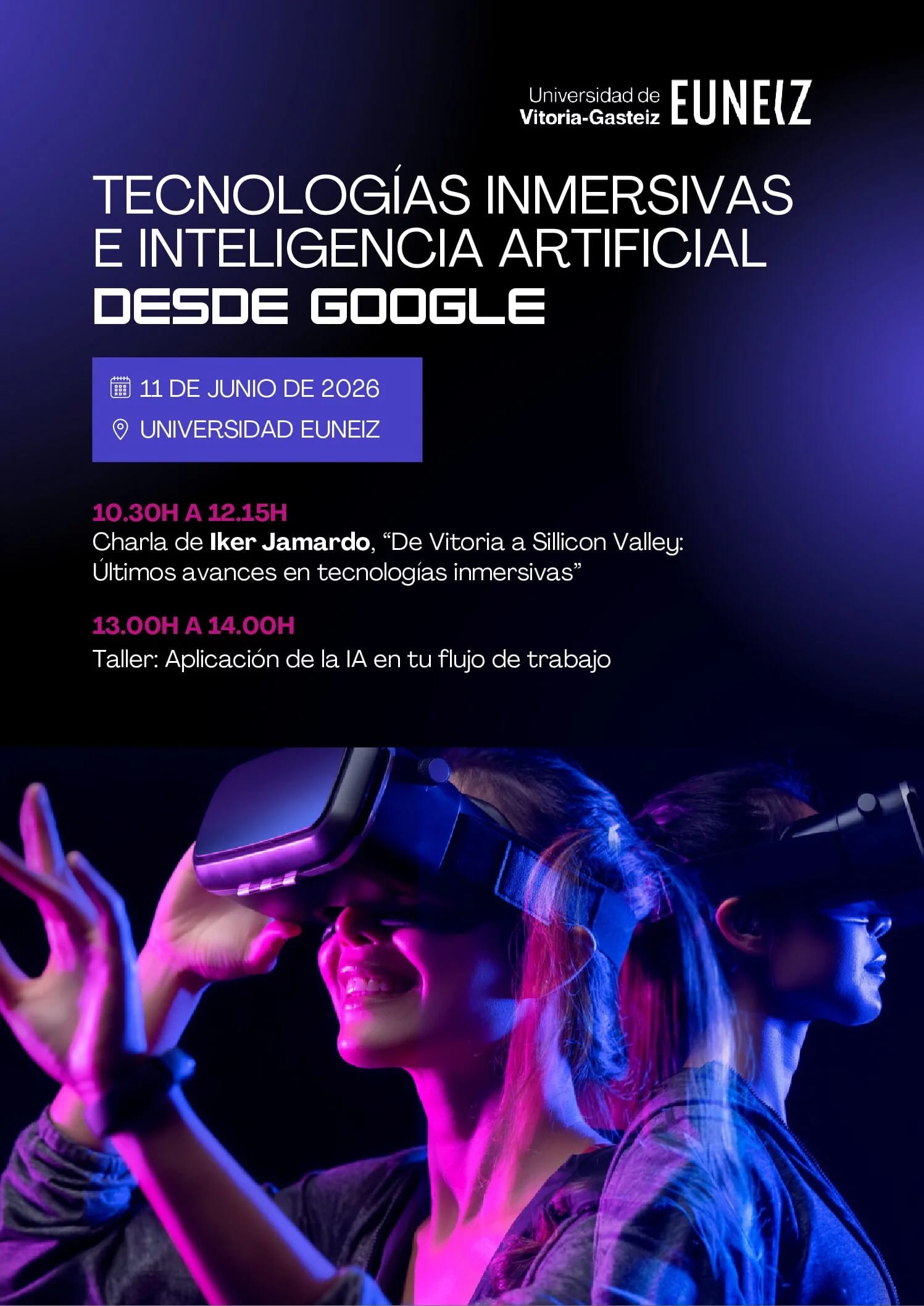 Tecnologías inmersivas e inteligencia artificial desde Google