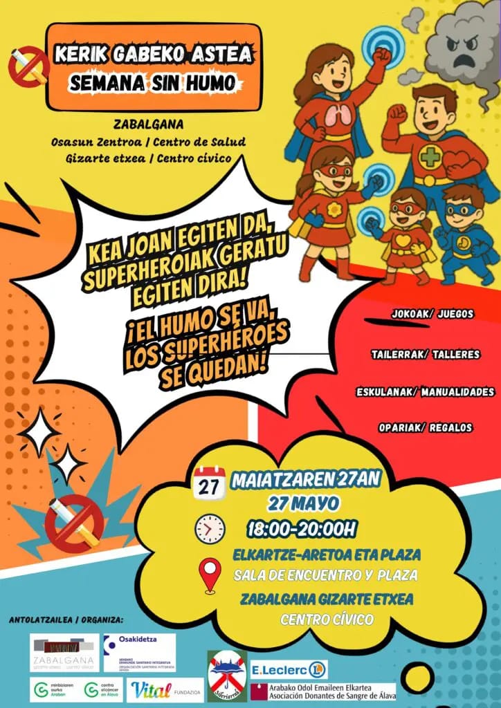 Ginkana educativa en Zabalgana