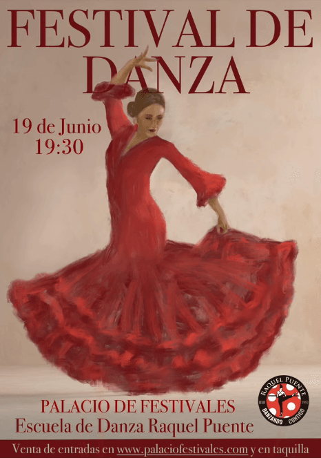 Festival de danza de la escuela Raquel Puente