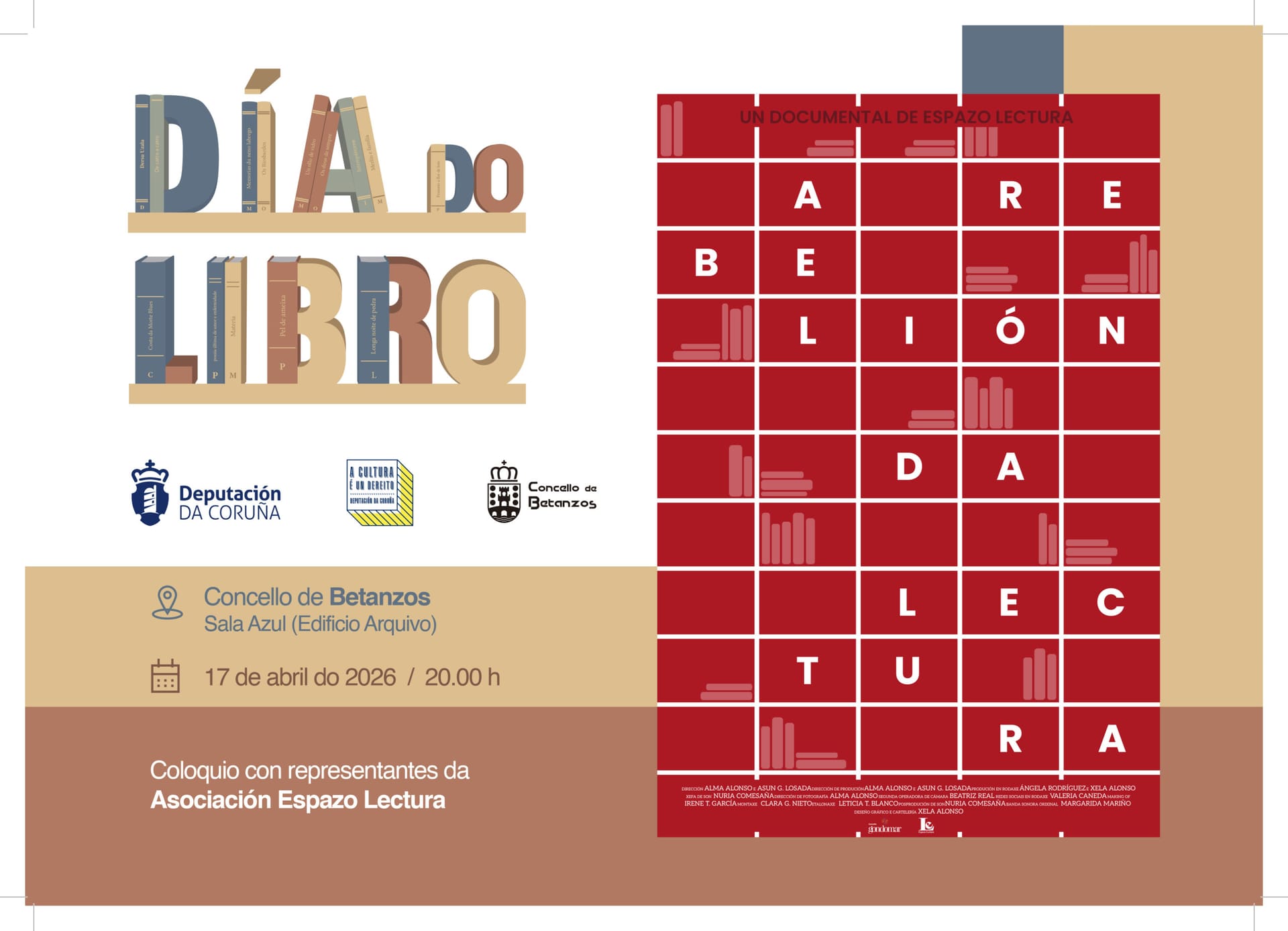 Proyecci贸n del documental 'A rebeli贸n da lectura'