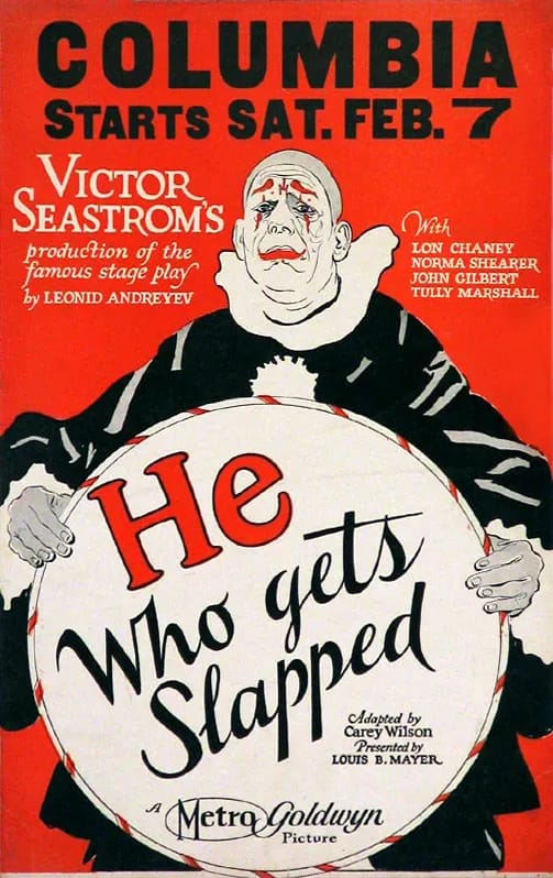 Cinefórum. Las artes escénicas en el cine mudo: 'El que recibe el bofetón' (1924)