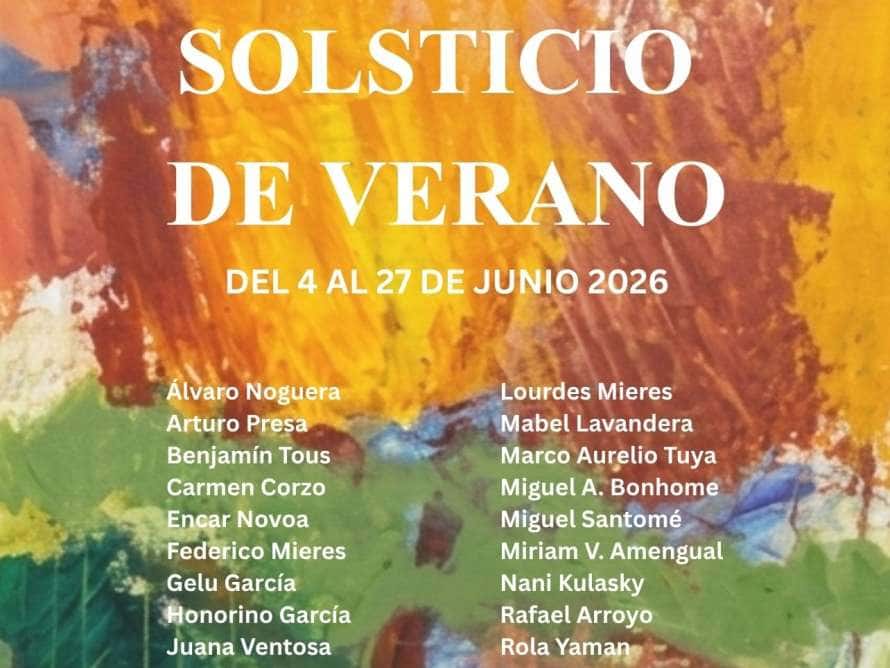 Exposición colectiva 'Solsticio de verano'
