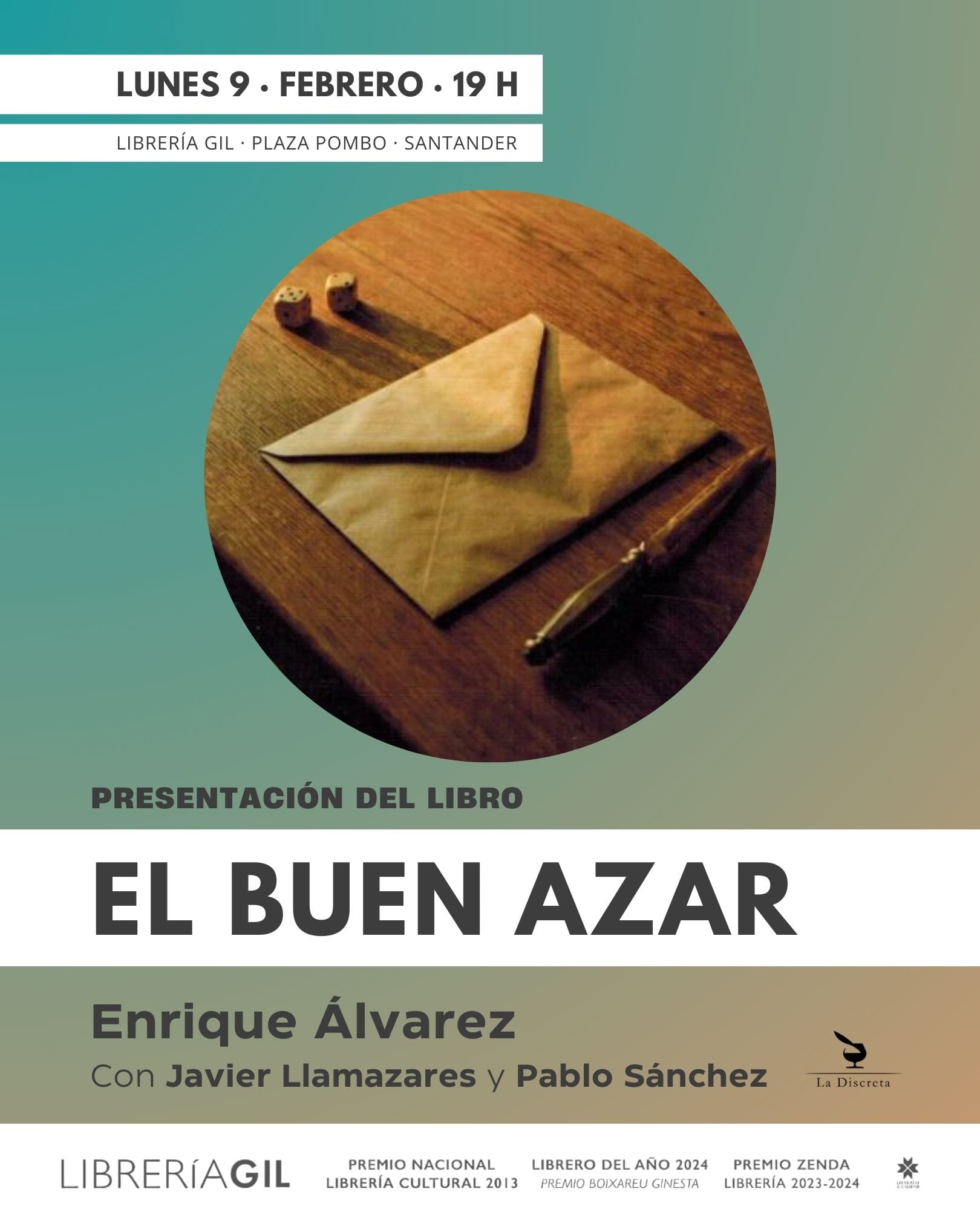 Presentaci贸n de 'El buen azar'