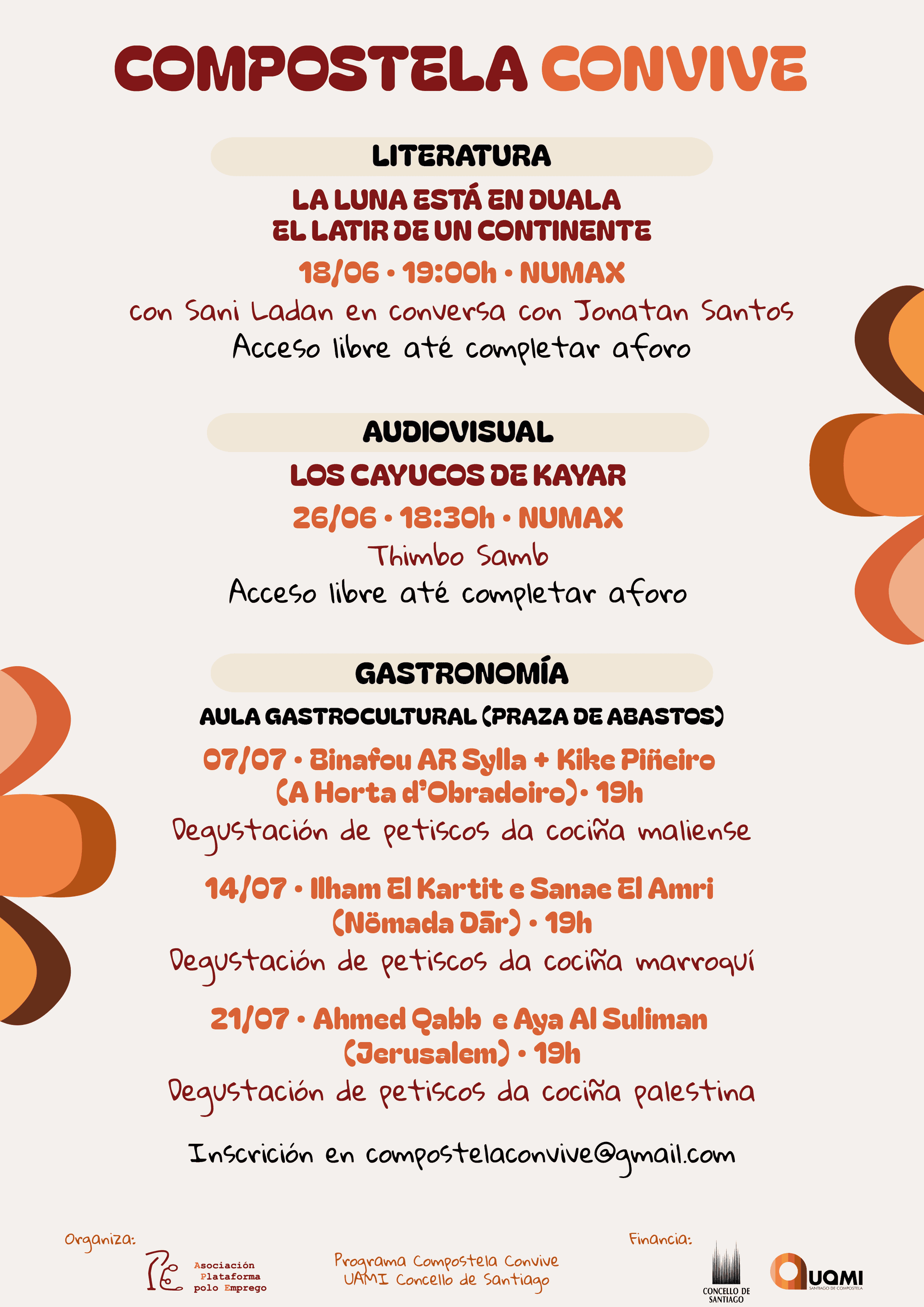 Conversatorios para mujeres migrantes - Compostela Convive 2026