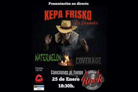 Concierto de Kepa Frisko y Los Desatados - Presentaci贸n EP Canciones al Fuego