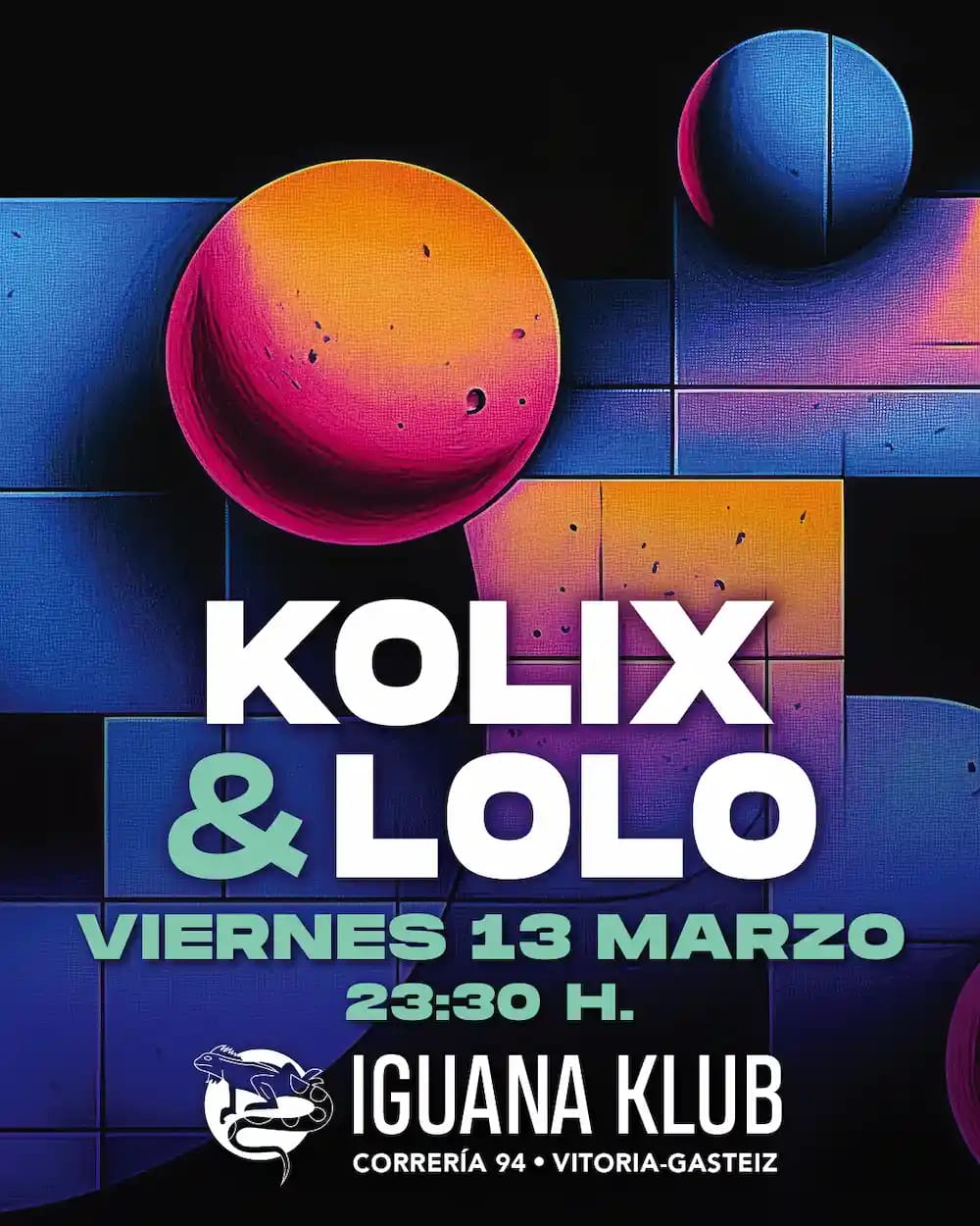 Kolix & Lolo en Iguana Klub