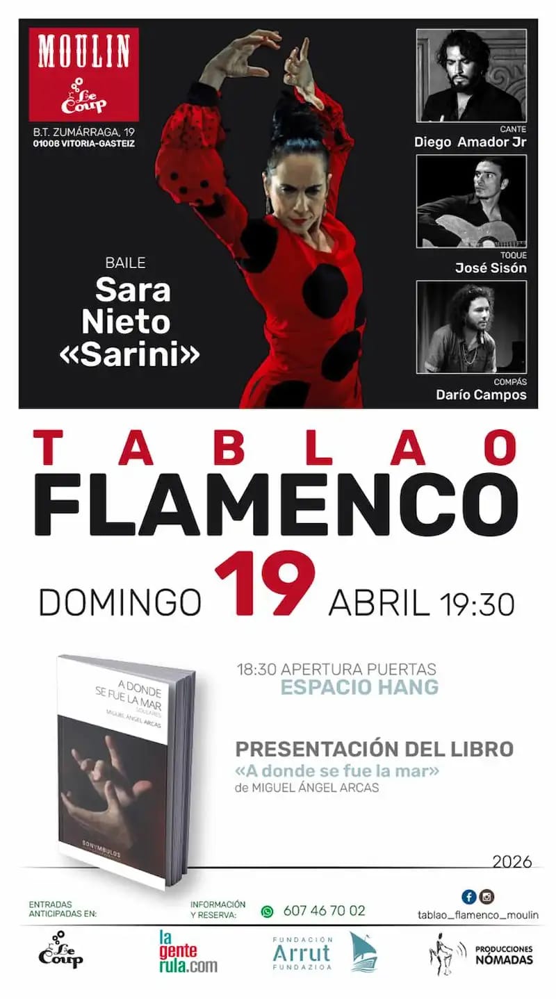 Tablao flamenco en Club Flamenco hAceria