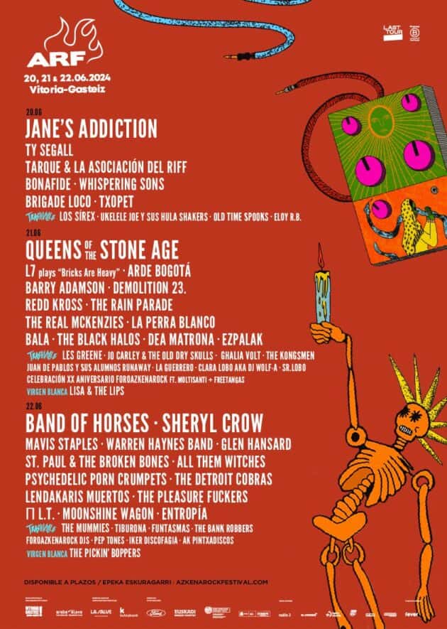 Guía gastronómica para el Azkena Rock Festival 2026