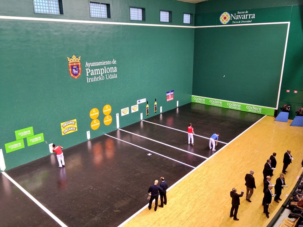 Torneo GRABNI - Inauguraci贸n en el Front贸n Labrit