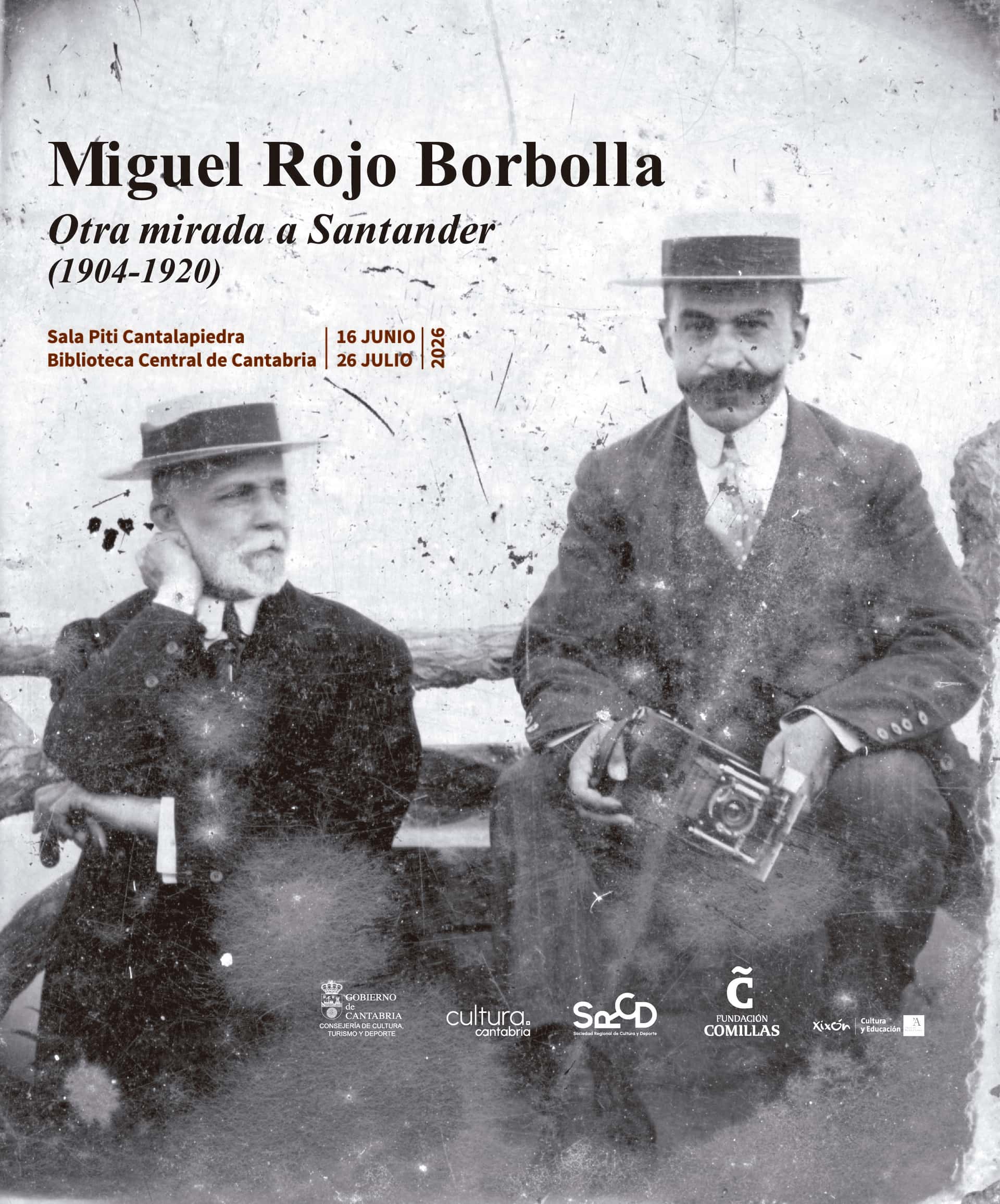 Santander hace un siglo a través de Rojo Borbolla