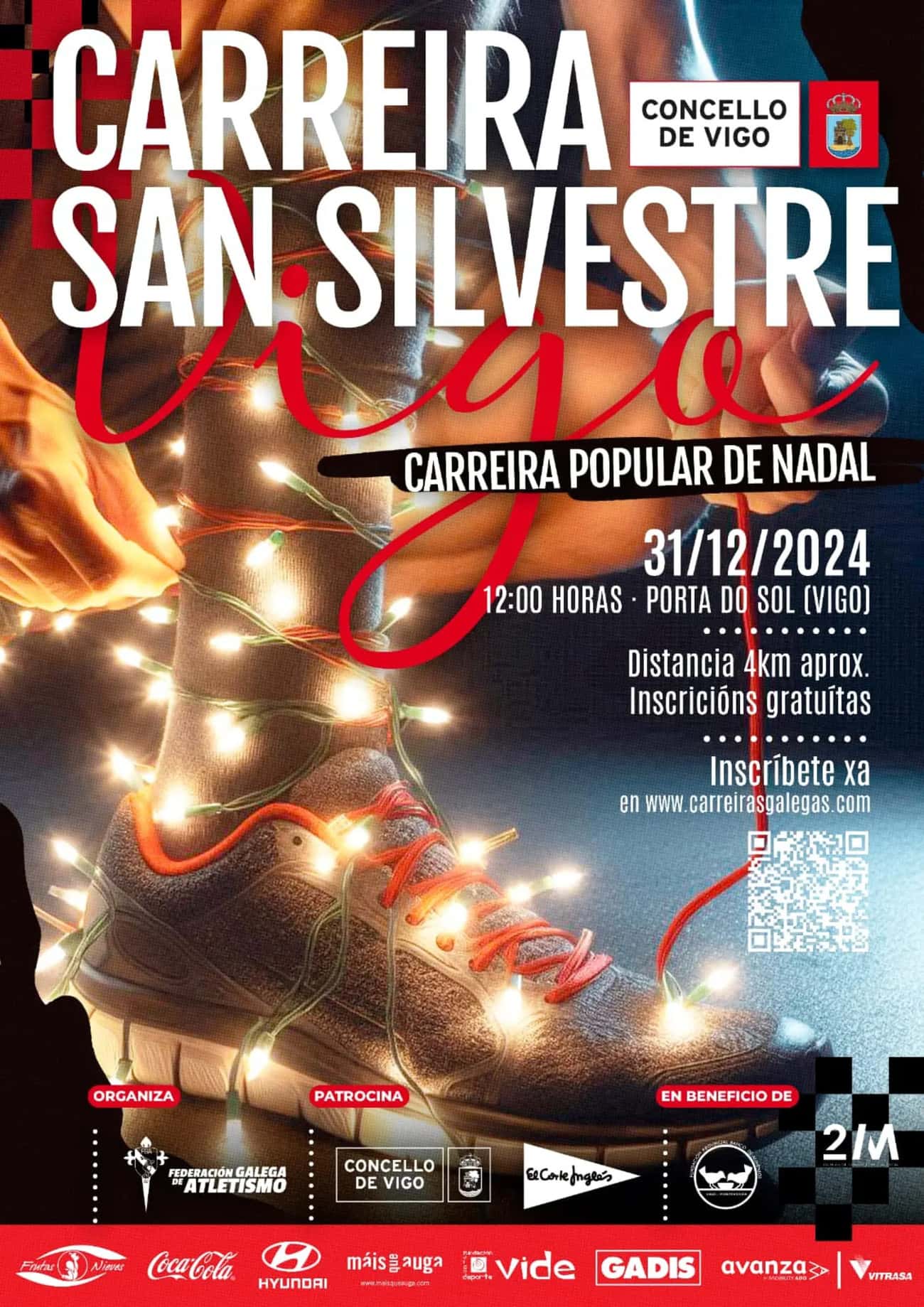 San Silvestre de Vigo 2025: Guía para correr o animar