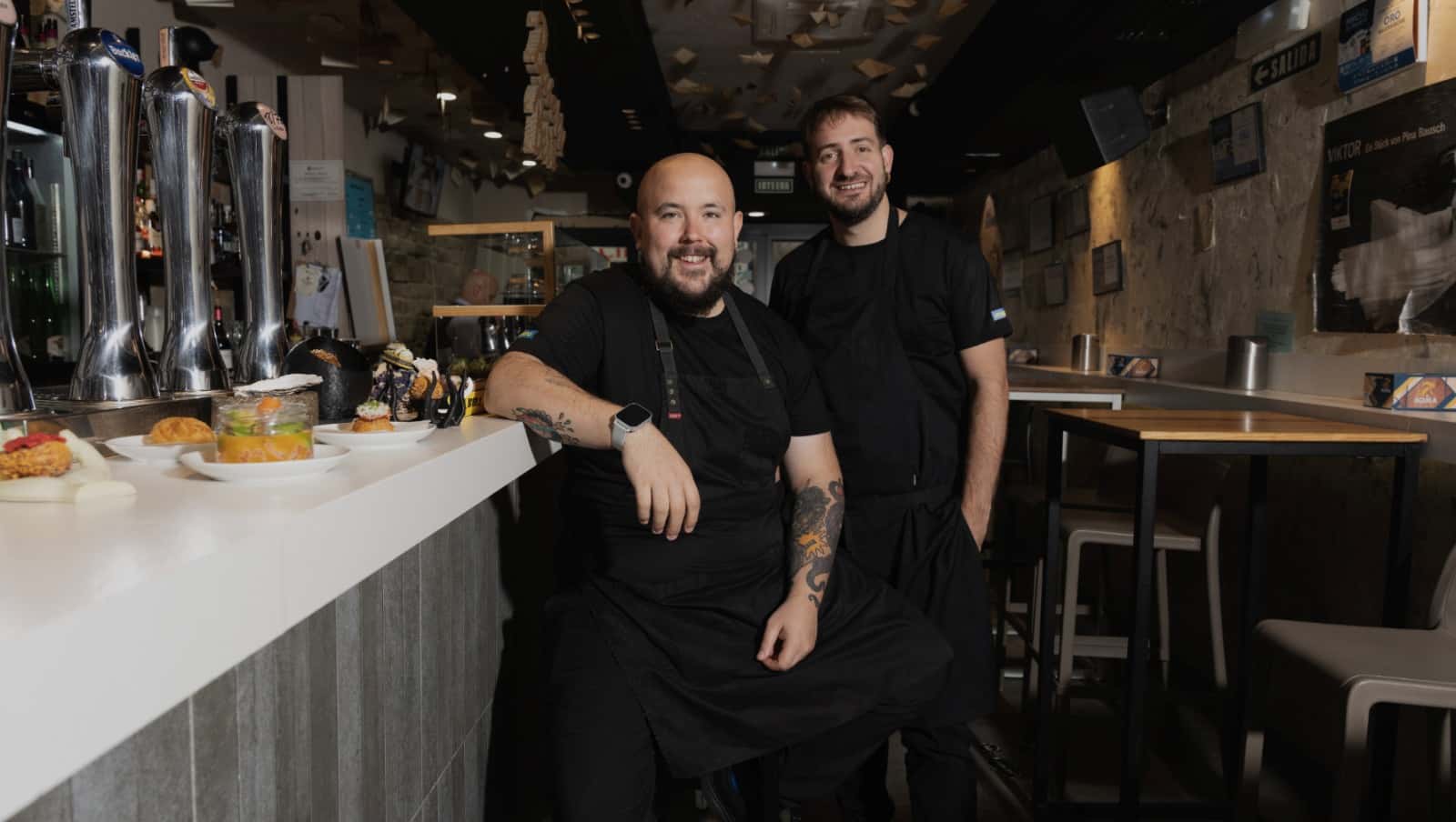 Baserriberri, cocina de fusión y pintxos creativos en Pamplona