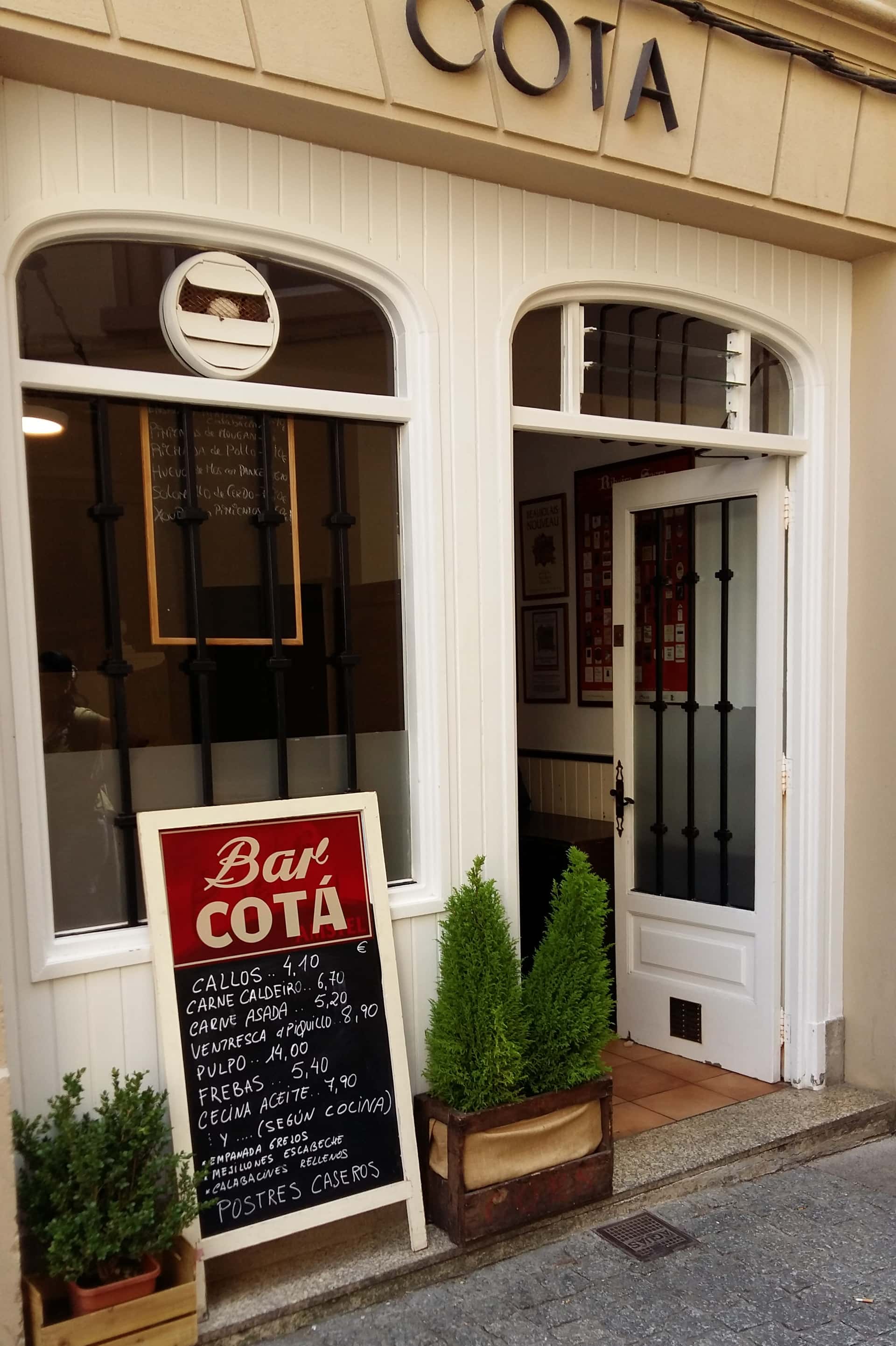 Bar Cotá en Lugo: cocina tradicional en Recatelo