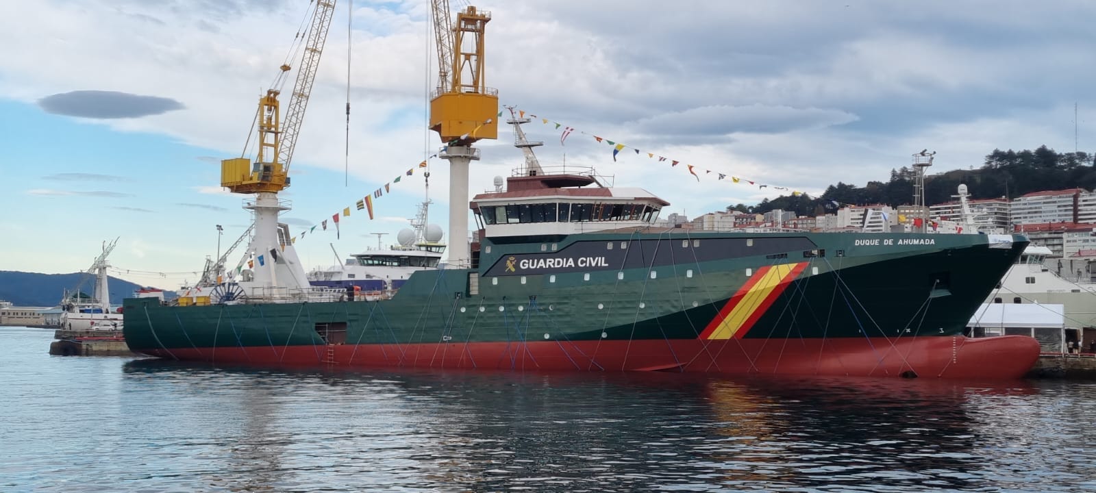 Visita al buque oceánico Duque de Ahumada
