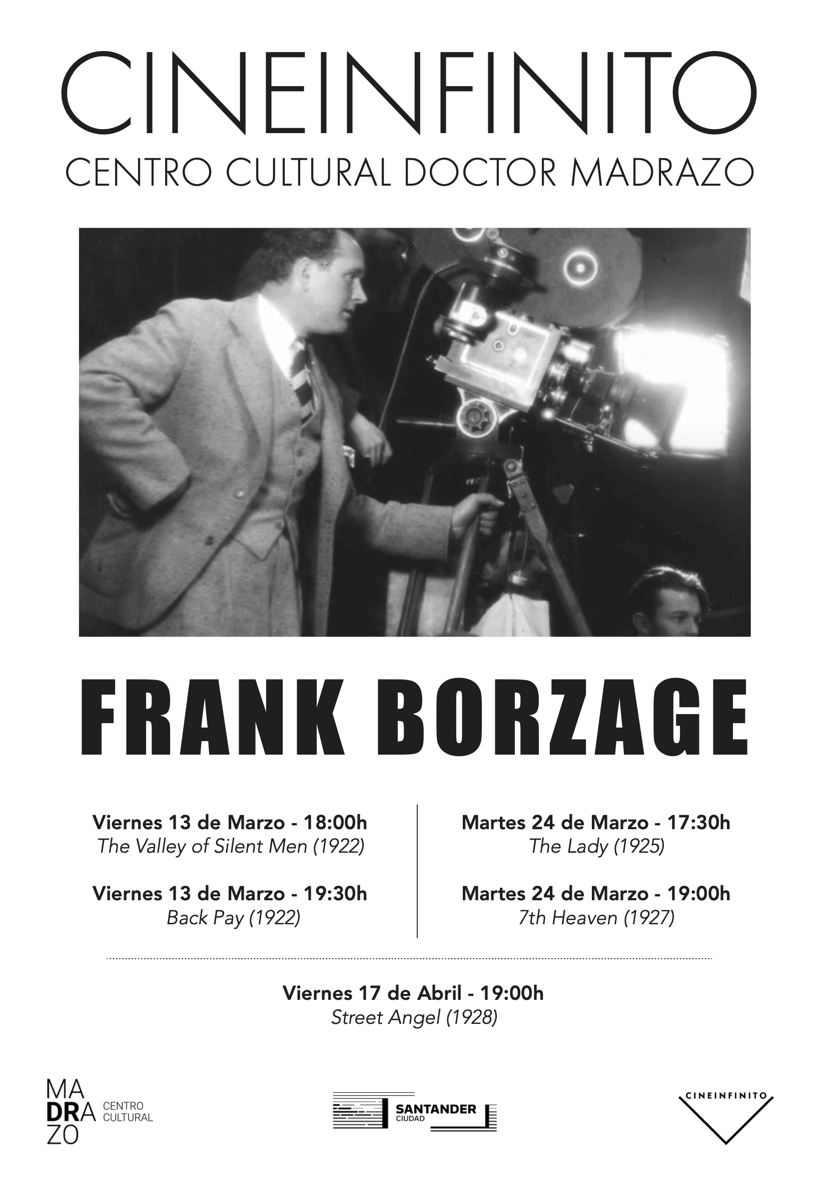 Ciclo de cine Frank Borzage: La emoci贸n como forma