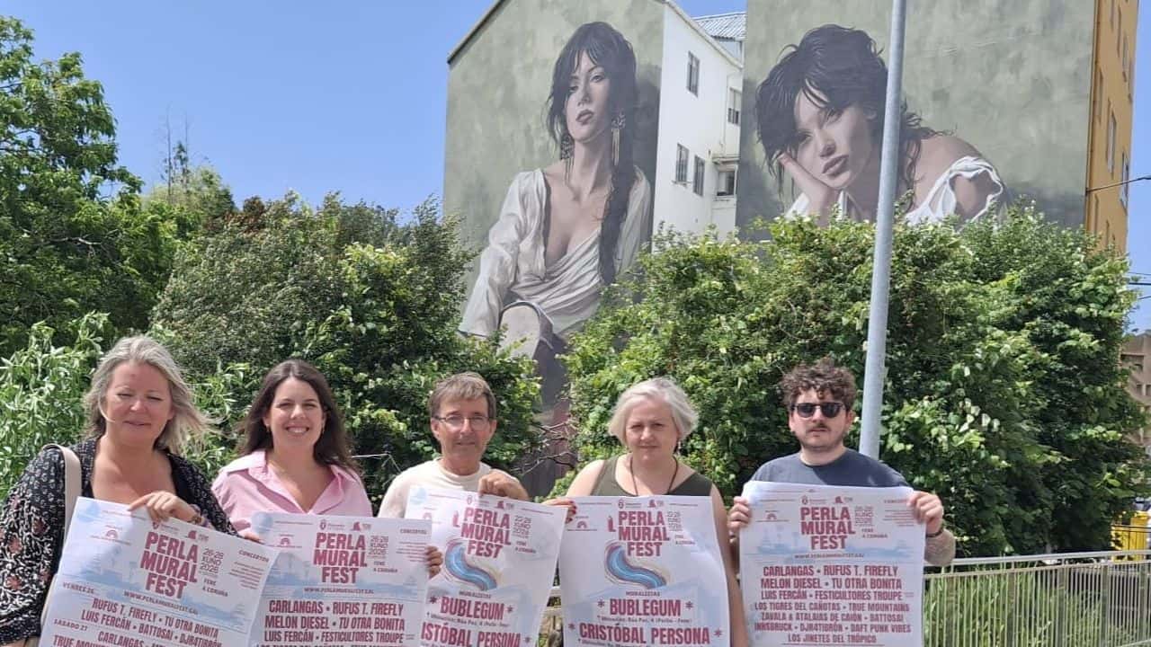 Perla Mural Fest 2026: Arte y música en Fene