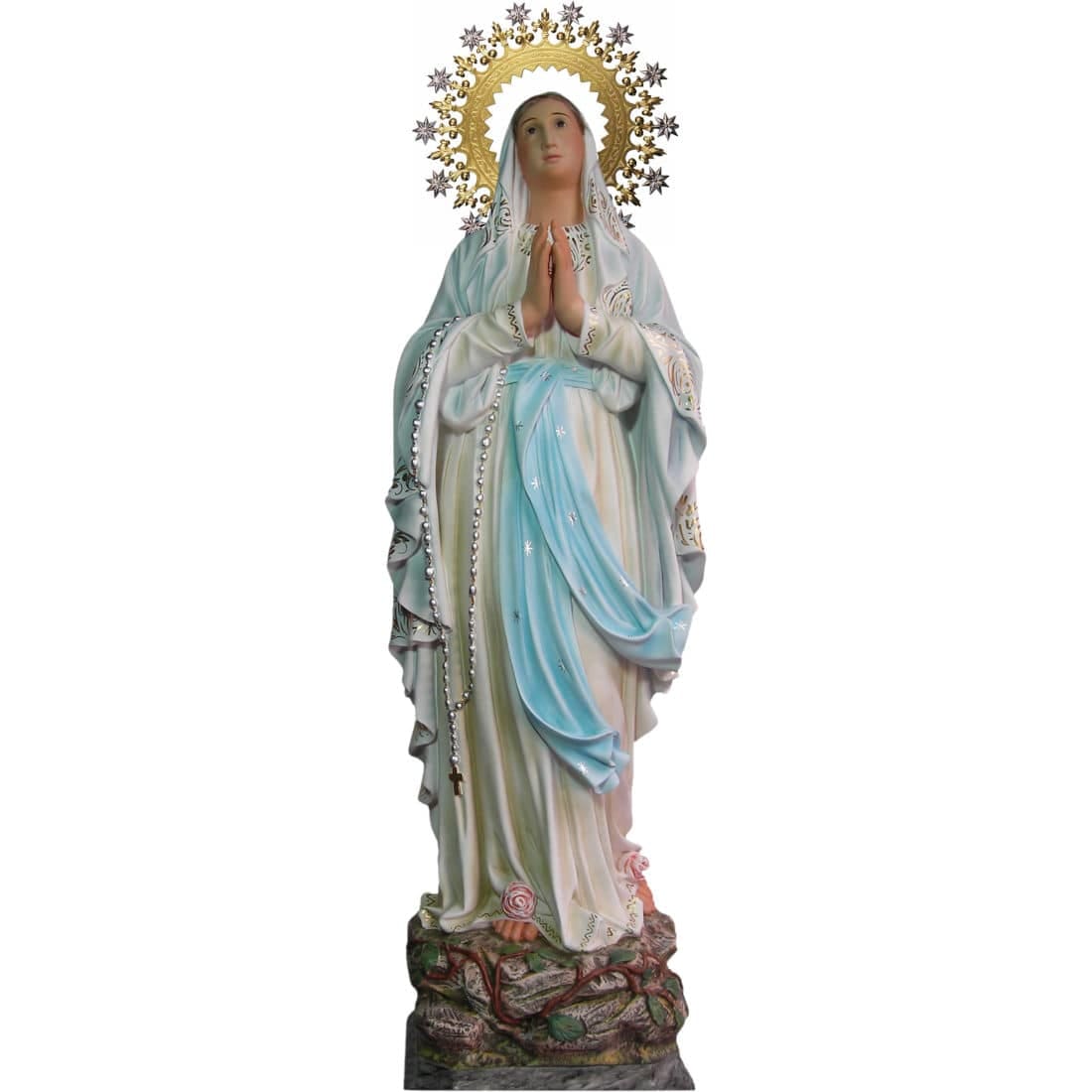 Ofrenda floral y rezo del Santo Rosario