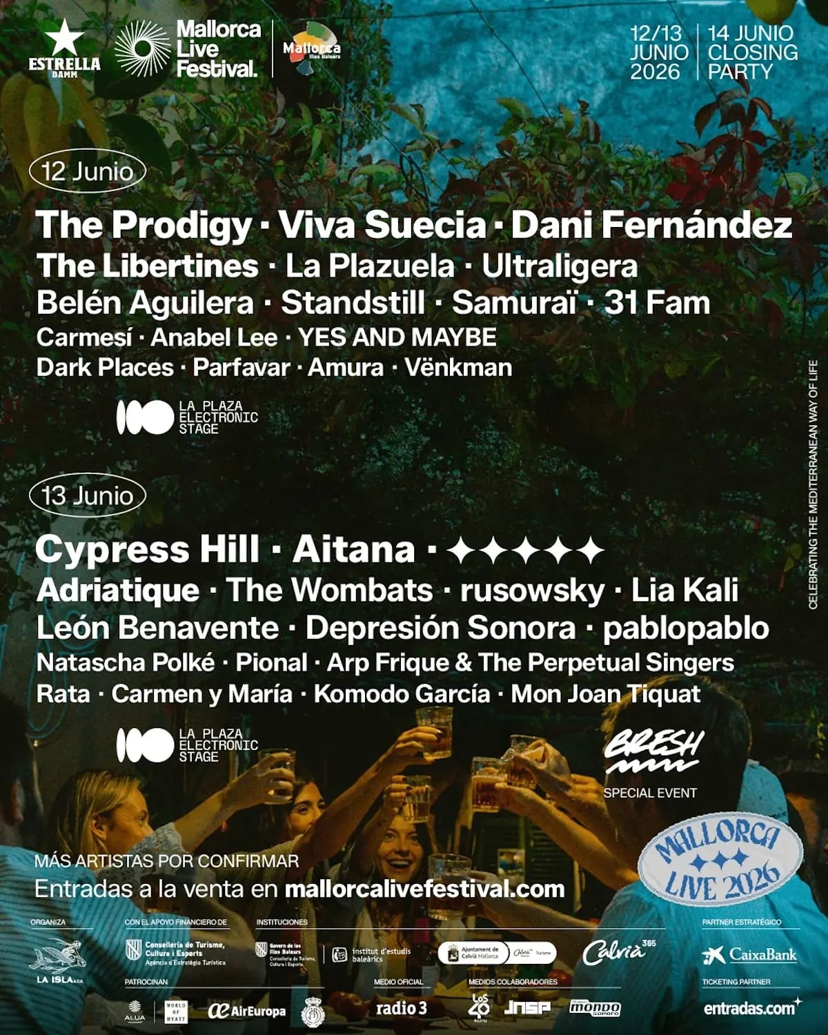 Guía para el Mallorca Live Festival 2026: Transporte y VIP
