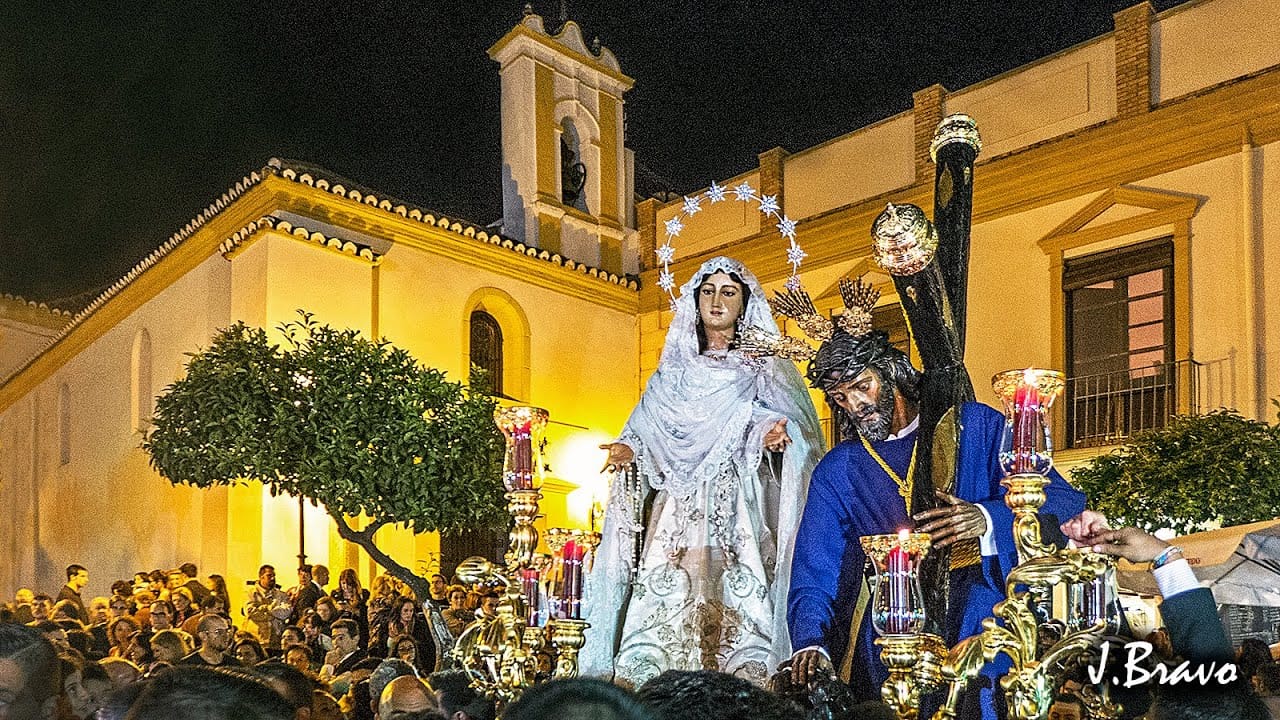 Procesión de alabanza de la Virgen del Rocío
