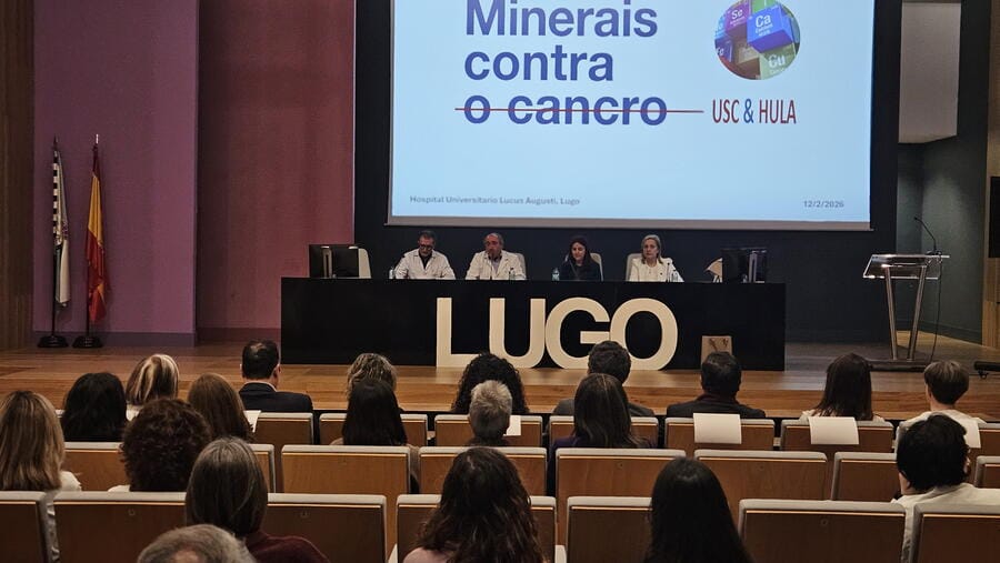 Presentaci贸n de resultados del proyecto 'Minerais contra o cancro'
