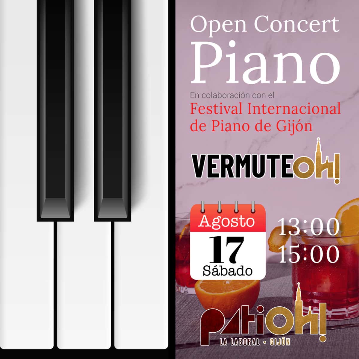 Vermuteoh! en Gijón: la música en directo de los domingos de febrero