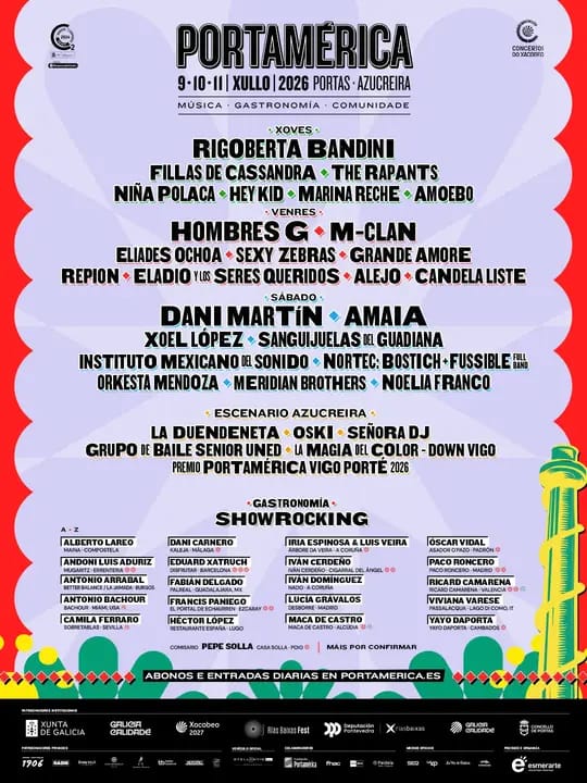 Guía del ShowRocking en PortAmérica 2026
