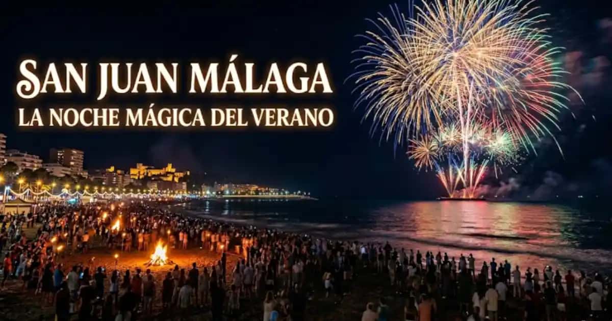 Noche de San Juan 2026 en Málaga