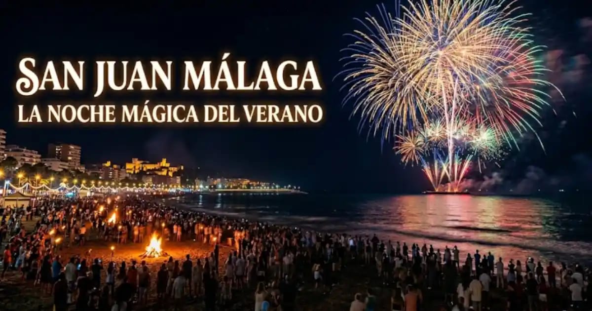 Noche de San Juan 2026 en Málaga