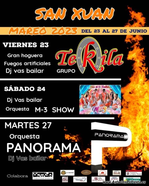 Fiestas de San Juan en Mareo