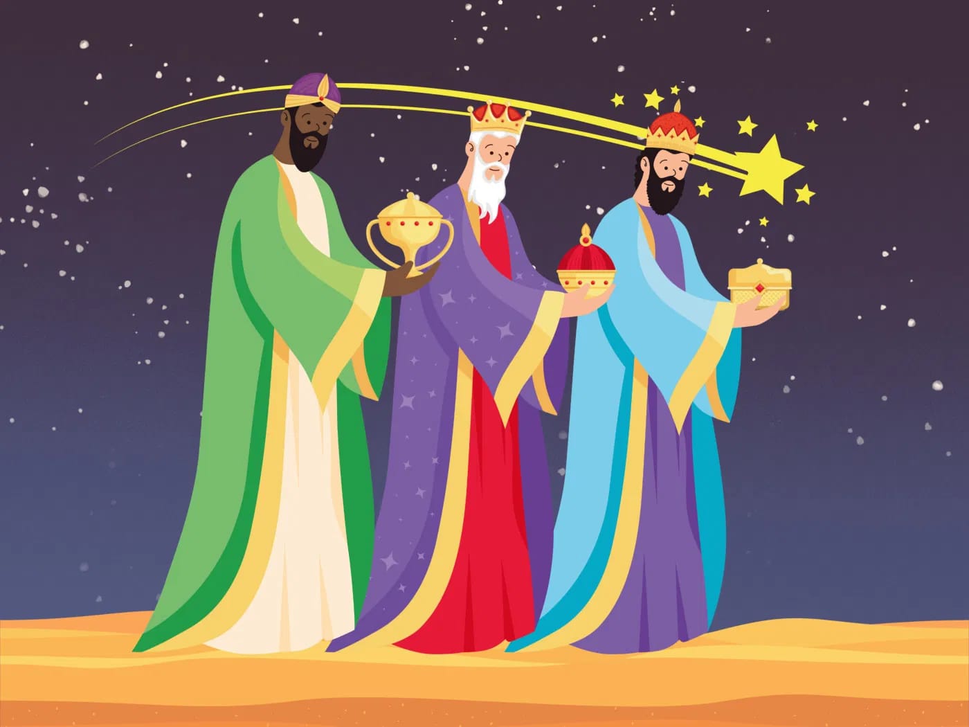 Visita de los Reyes Magos