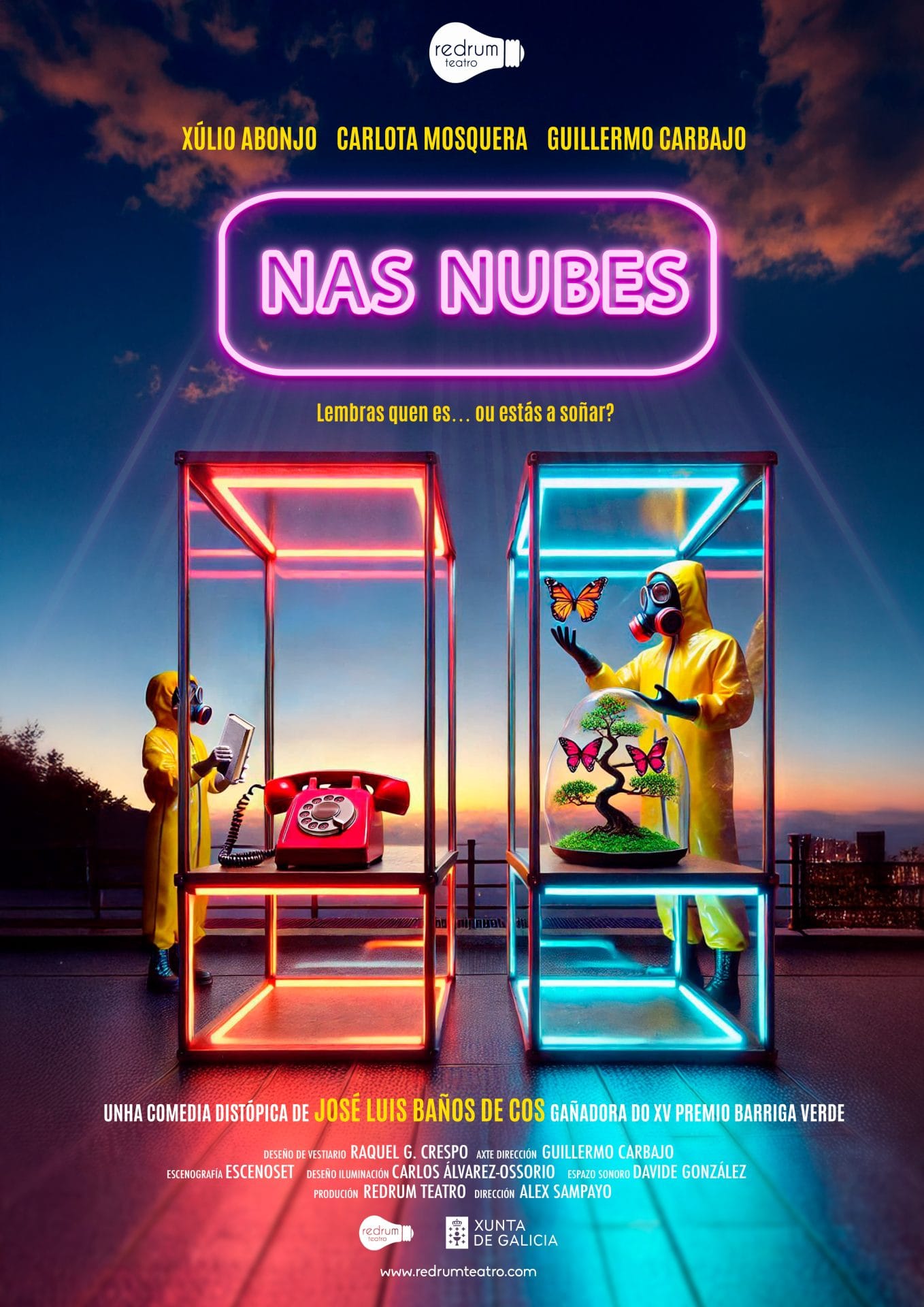 Nas nubes