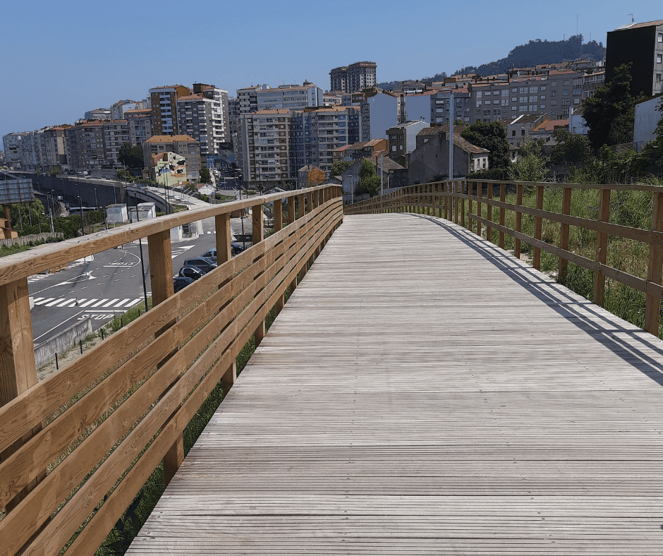 Rutas ciclistas y vías verdes para recorrer Vigo