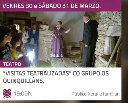 Representaci贸n teatral: Cosme Pombo, sobre unha mostra de Castelao