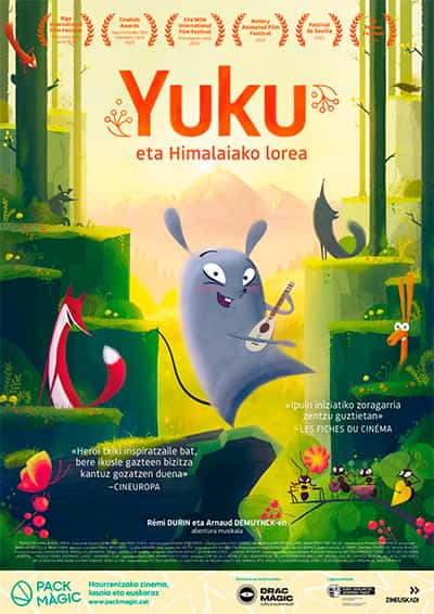 Proyección de la película Yuku eta Himalaiako Lorea