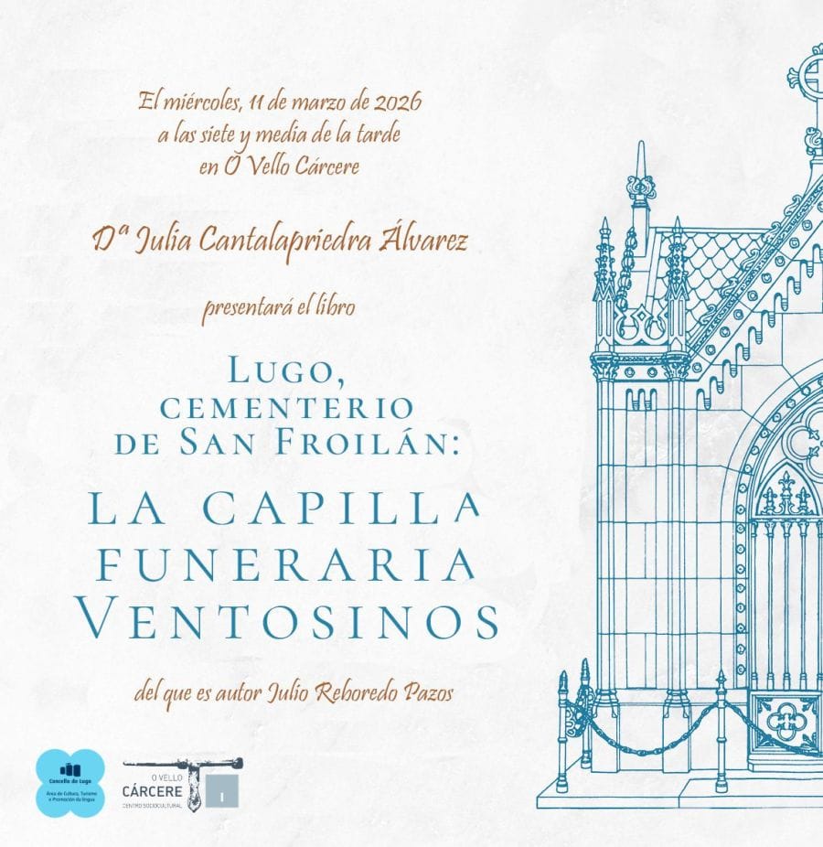 Presentaci贸n del libro 'Lugo, cementerio San Froil谩n: La Capilla Funeraria Ventosinos'