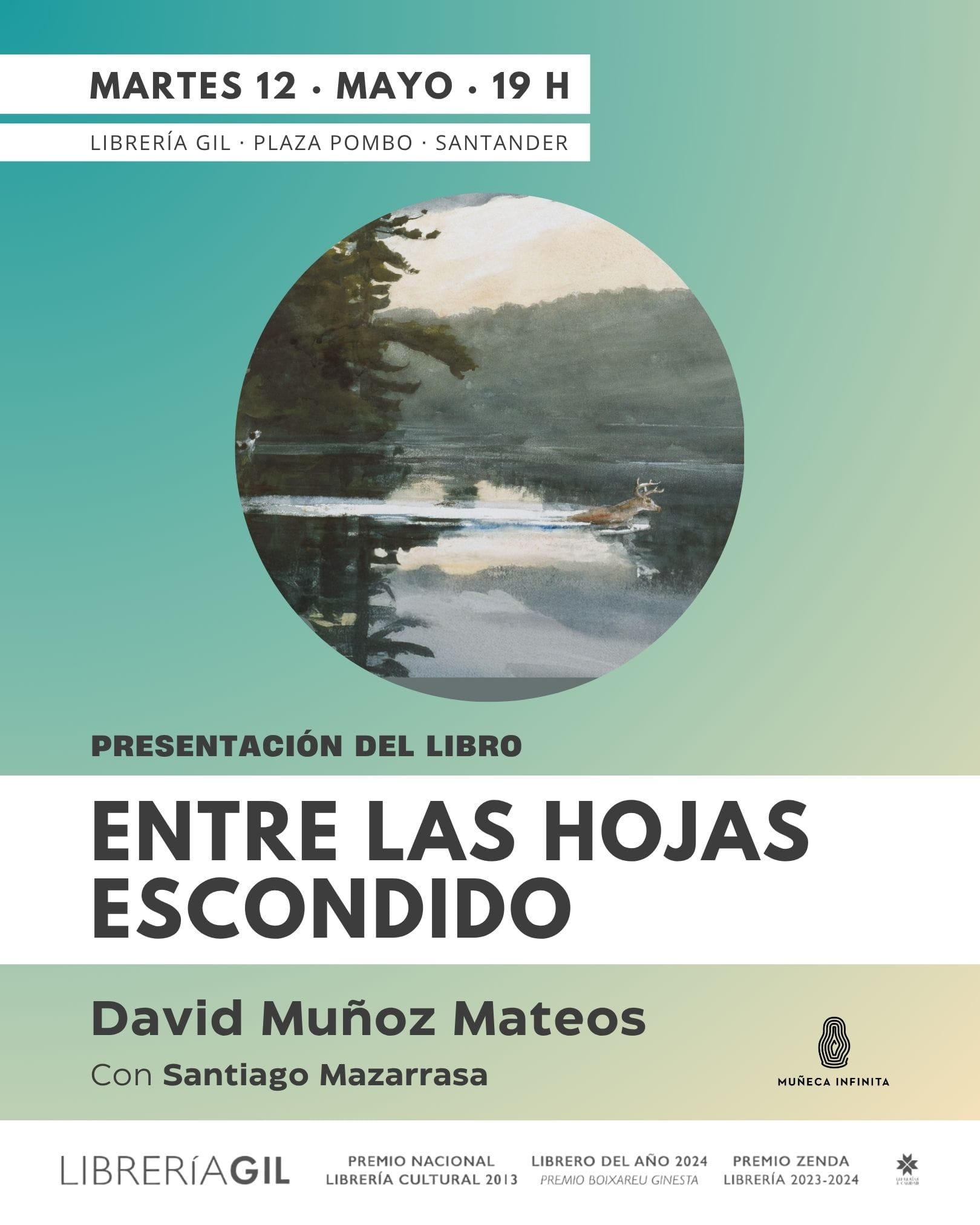 Presentación del libro 'Entre las hojas escondido'