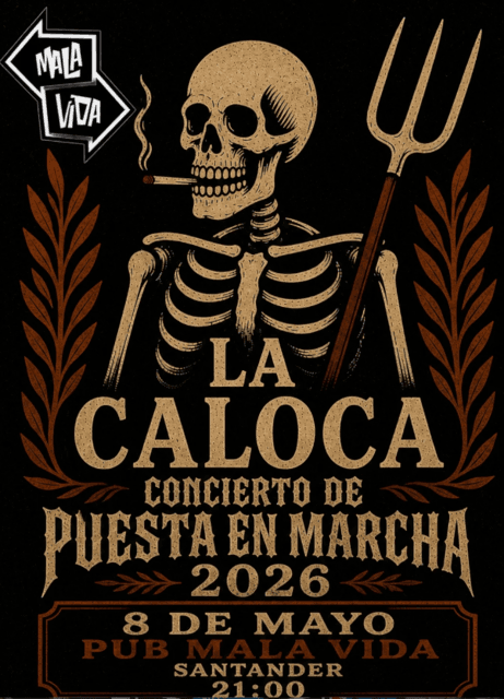 Concierto de La Caloca en Mala Vida