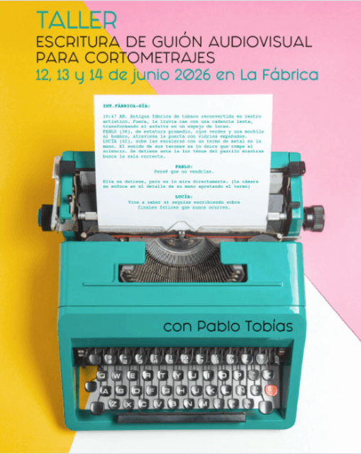 Taller de escritura de guion audiovisual para cortometrajes
