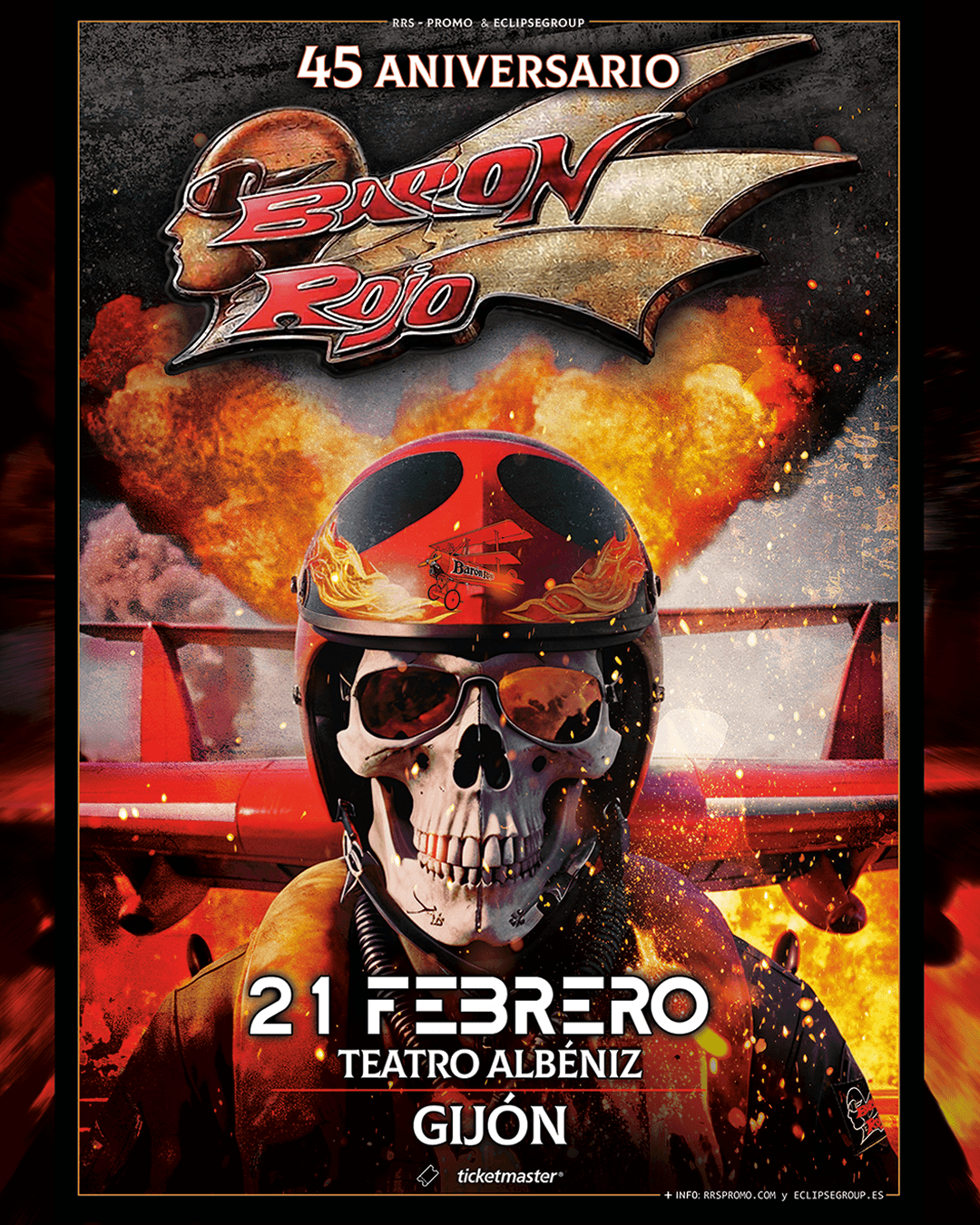 Bar贸n Rojo - Gira 45 Aniversario
