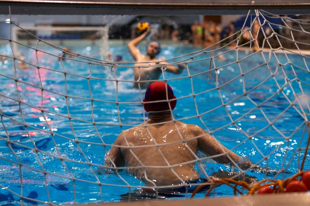 Final de la Copa Federaci贸n de waterpolo entre el Rub铆 y el Barcelona