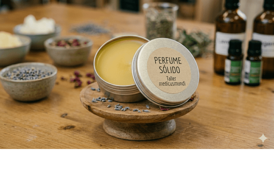 Taller de cosmética natural: perfume sólido