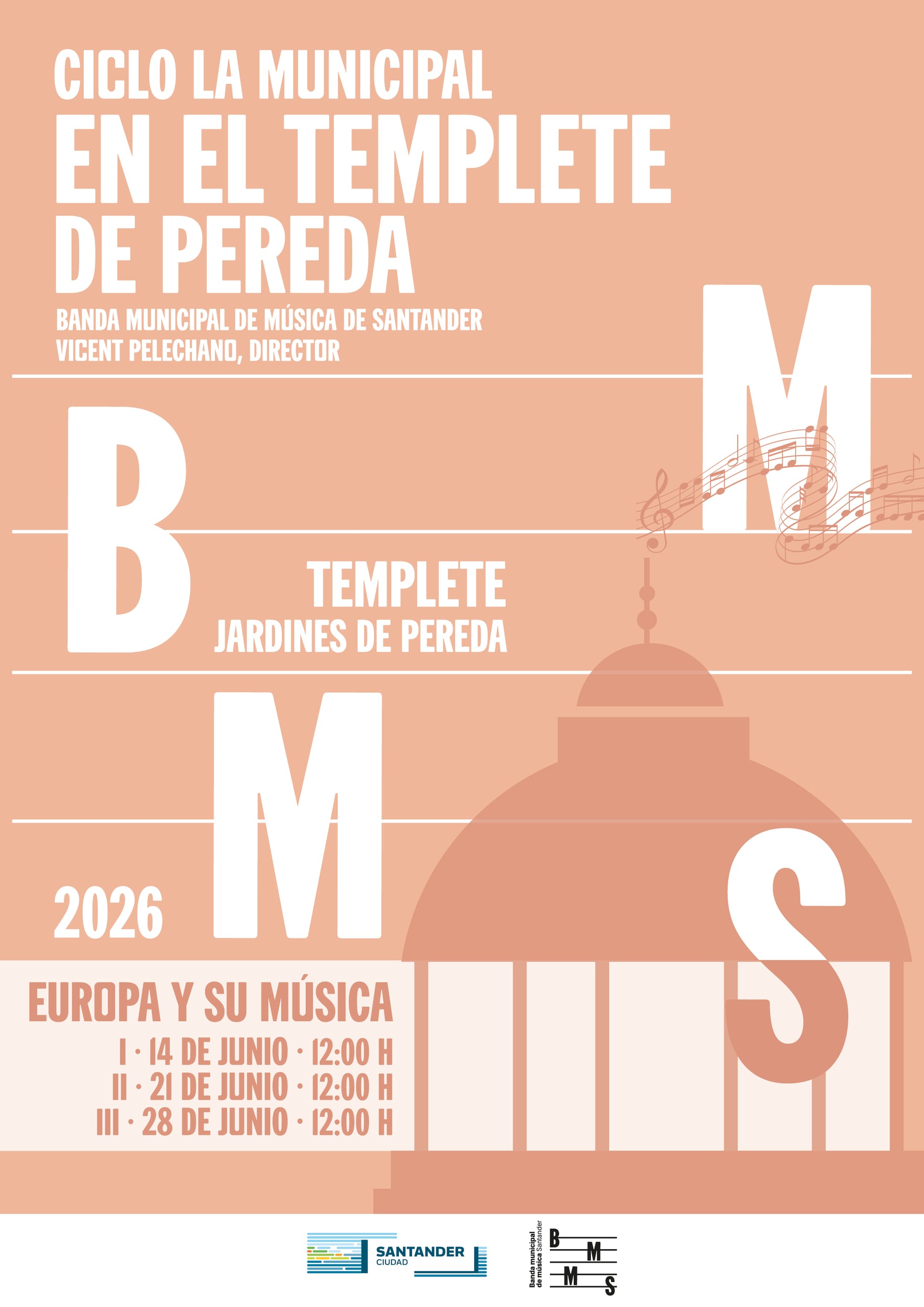 Tentemplé: actuación de la Banda Municipal de Música - Europa y su música