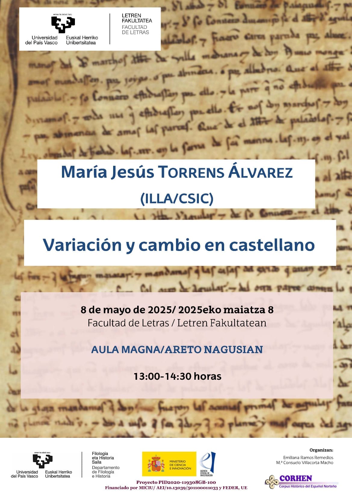 Variaci贸n y Cambio en Castellano