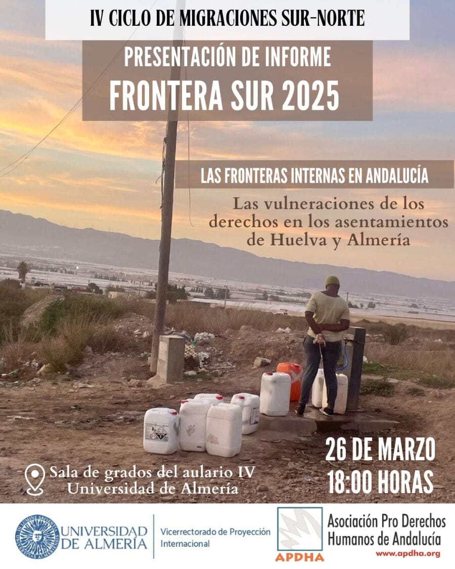 PRESENTACIÓN DE INFORME FRONTERA SUR 2025