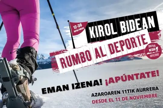 Rumbo al deporte: Escalada deportiva